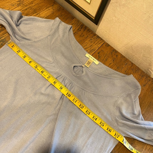 🩵 BANANA REPUBLIC - blue knit Medium - Picture 5 of 6